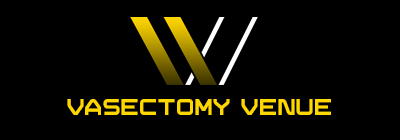 Vasectomy Venue new logo on black background